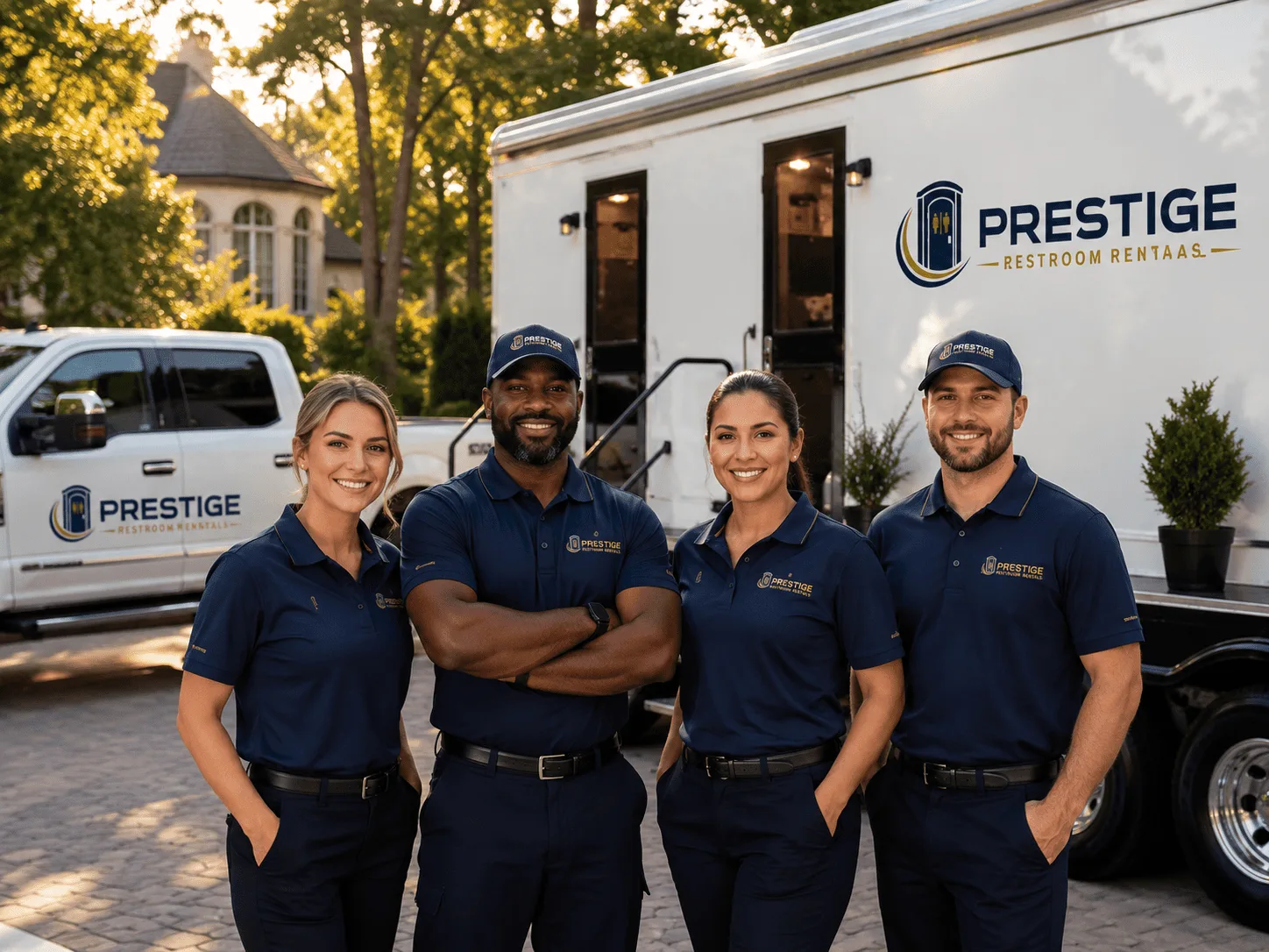 Trusted Luxury Portable Restrooms company in Clements, MN